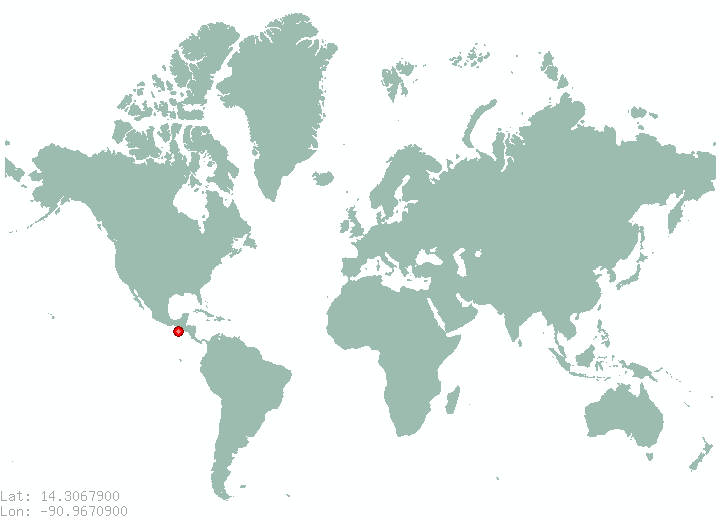 Siquinala in world map